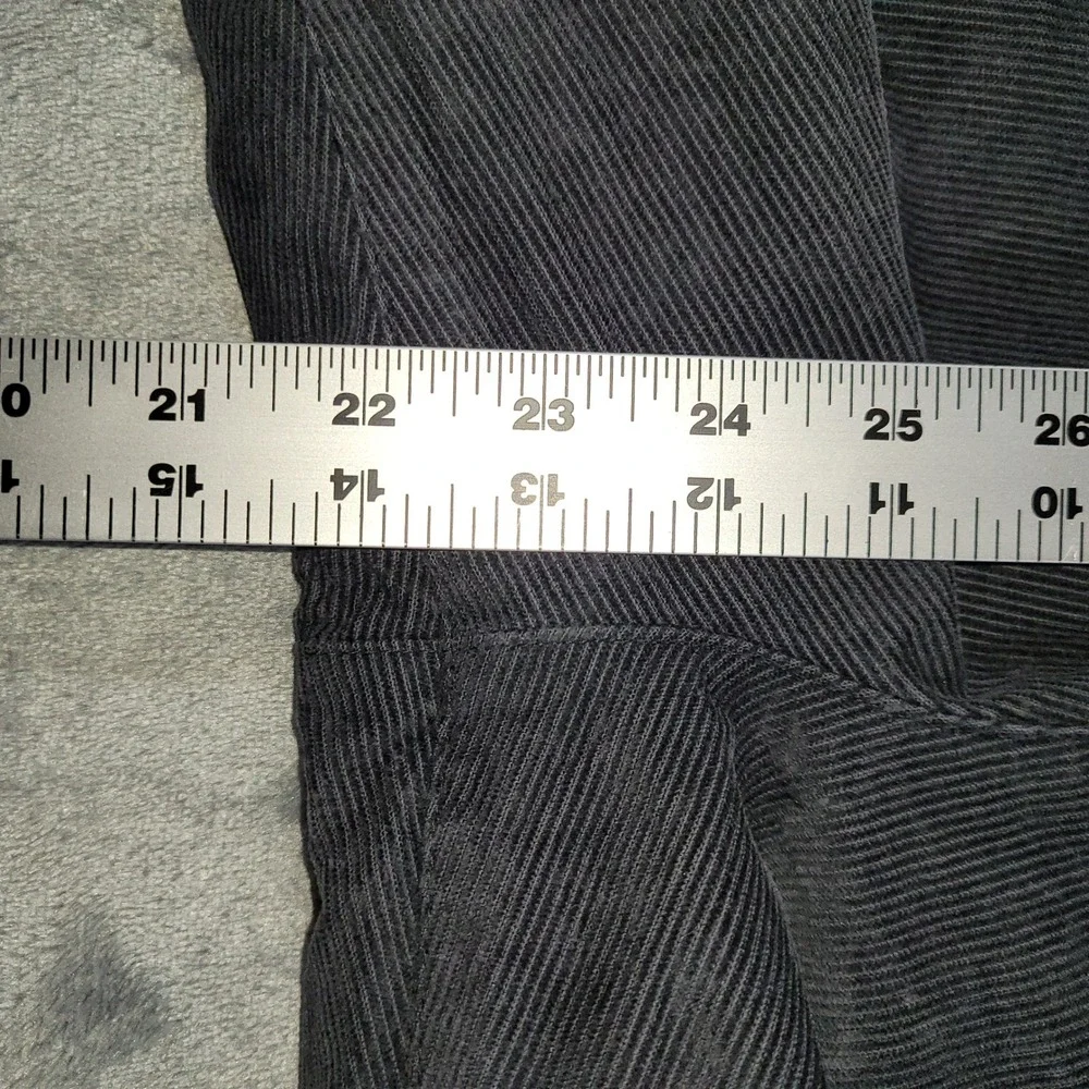 Nike Mens Corduroy Trousers Black Straight Leg Pants 40x32 DA0011-060
